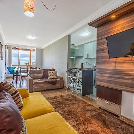 Cristo Rei 302 - Apartamento Em Gramado - Vista Para O Vale Appartamento Esterno foto