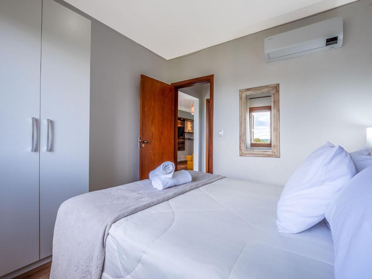 Cristo Rei 302 - Apartamento Em Gramado - Vista Para O Vale Appartamento Esterno foto