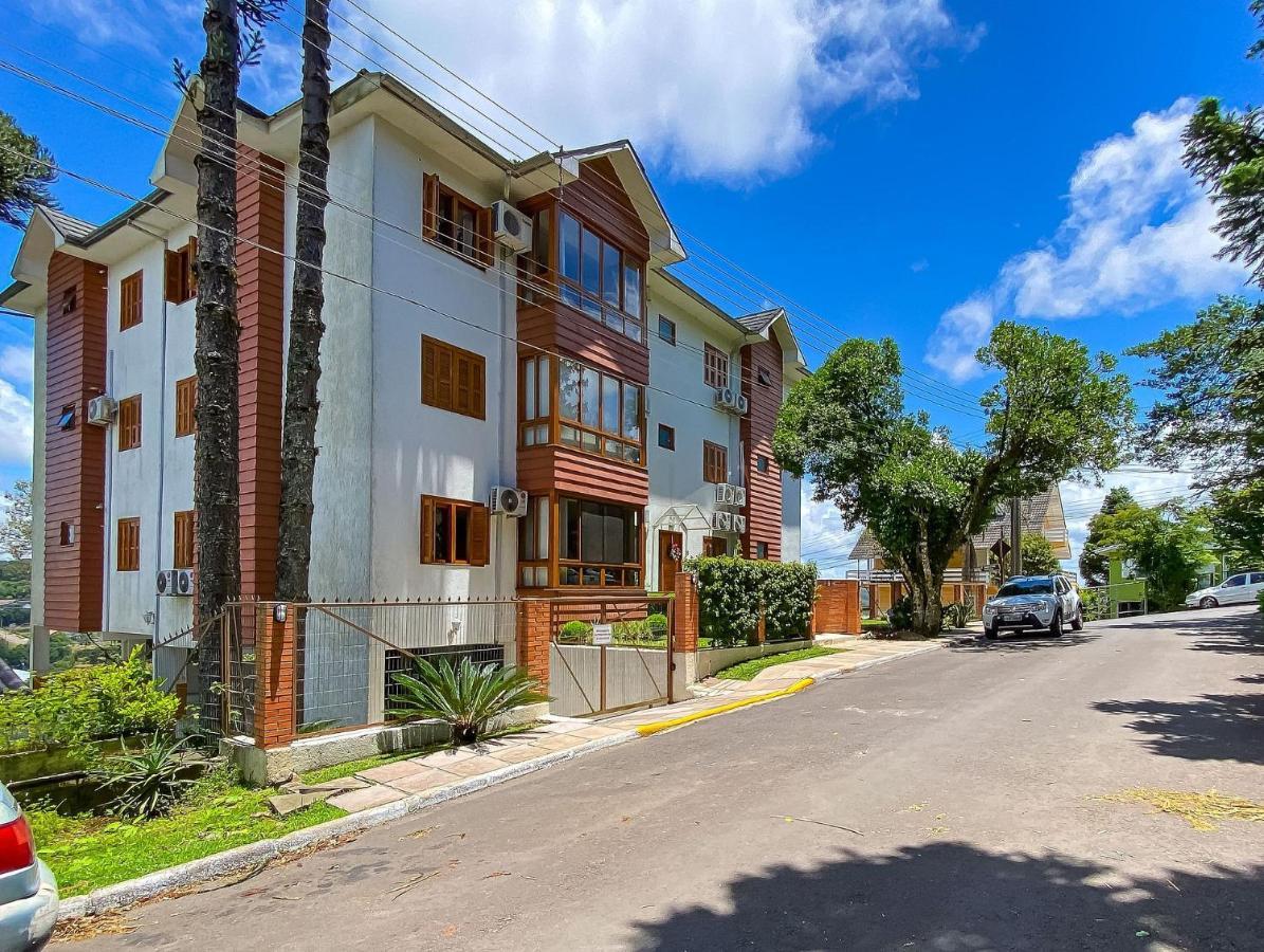 Cristo Rei 302 - Apartamento Em Gramado - Vista Para O Vale Appartamento Esterno foto